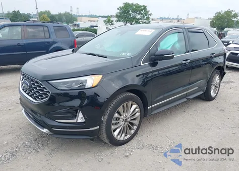 2020 Ford Edge Titanium from USA, damaged, VIN 2FMPK4K91LBB51987